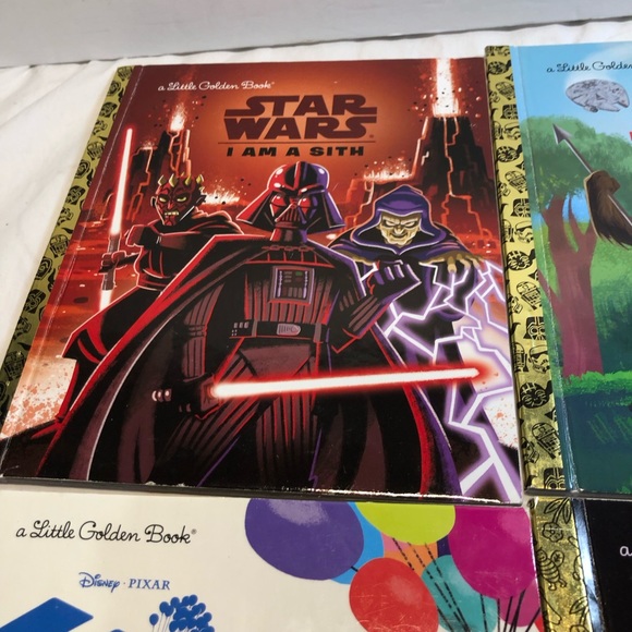 Disney Little Golden Books Star Wars Sith and Wookie  Soul Up, lot of 4 - Picture 5 of 12